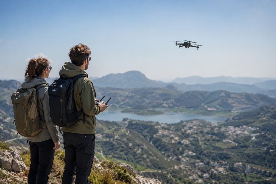 Romantic Adventures in the Sky: Couple Drone Photography Tours